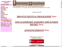 Tablet Screenshot of edo-nation.net